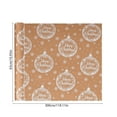 thumbnail image 3 of ZZkhGO Khaki Christmas Wrapping Paper, Festive Gift Wrapping Roll, Tear Resistant Wrap Paper for Holiday Presents, 3 of 6
