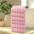 thumbnail image 5 of Summer Savings Clearance! Boovnll 6 Pack Hand Towels for Bathroom, 13x30" Super Soft & Absorbent Quick Dry Solid Color Towels, Thicken Microfiber Hand Towels for Hotel, Pool, Spa, Beach, Towels, 5 of 6