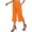 Orange, variant on JJHGVB Capris Pants Leg Knee Length Trouser Beach Cropped Trousers pantalones capri Cropped Pant active pants women Casual Loose Summer Pants for Women Knee Length Capri Pants Beige L