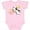 AD-Pink, variant on Fun Farm Animals- Cow, Pig, Chick Boys or Girls Baby Bodysuit