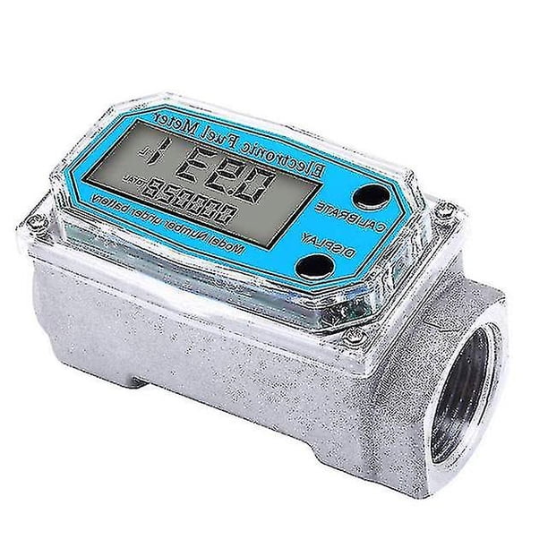 Medidor de flujo de combustible digital alto Indicador de sensor de contador de metanol Kene para automóvil