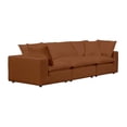thumbnail image 5 of Cali Rust Orange Modular Sofa, 5 of 7