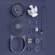 thumbnail image 2 of Usb Desk Fan, Usb Table Fan Mini Desk Fan Usb Electric Fan Three Modes Adjustabl, 2 of 5