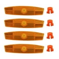 thumbnail image 1 of Bicycle Bike Wheel Spokes Reflective Sticks Tube Safe Cycling Spoke Reflect, 1 of 1