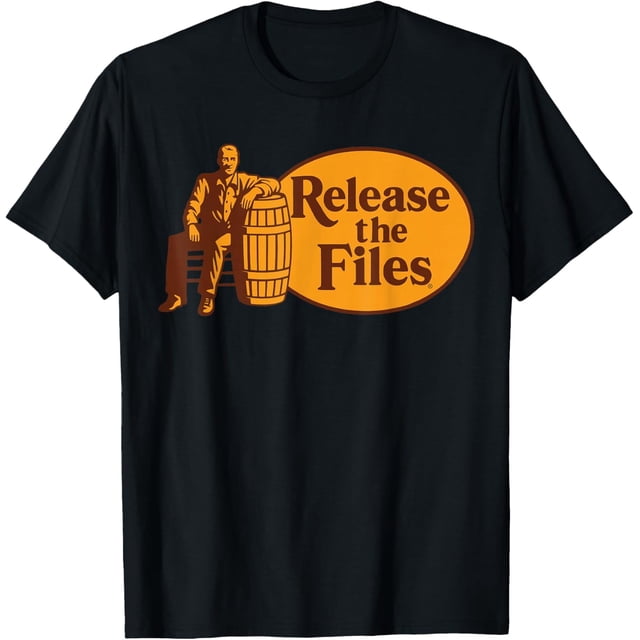Release The Files Funny Barrel American Political Liberal Camiseta
