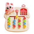 thumbnail image 1 of Xuanheng Color Matching Puzzle Toys Slide Puzzle 4 Color Enhance Observational Skill Birthday Gift Hand Eye Coordination Brain Teasers Rabbit, 1 of 8