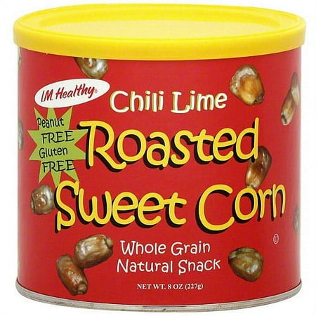 I.M. Healthy Chili Lime Roasted Corn, 8 oz (Pack of 6)