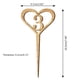 thumbnail image 3 of Matsuzay 1-20 Números de de boda con forma de amor de madera Resistencia al desgaste con Base estable Exquisitos signos de números de Decoración del hogar, 3 of 6
