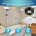 thumbnail image 5 of 2 Set Tub Spout Diverter Repair Kit for Bathroom Shower Bathtub, 5 of 5