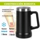 thumbnail image 4 of 2 Piezas Tarro Cervecero de Acero Inoxidable, Vasos Térmicos para Bebidas Frías y Calientes, Jarra de Cerveza, Doble Pared Térmica, Adecuado para Cervezas, Café, Cócteles, Zumos, 4 of 4