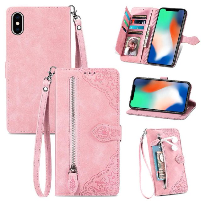 Funda billetera anti-golpes para GANGXUN iPhone X / XS , ideal para día a día y trabajo
