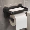 thumbnail image 6 of Paper Towel Holder Wall Mount for Bathroom and School Toilet Made of PE with Phone Shelf Easy Installation, 6 of 8