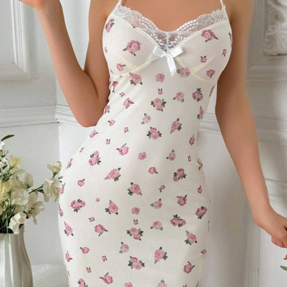 Juslio Women Nightgowns Lace Nightgowns for Women Sexy Comfortable Short Nightgowns