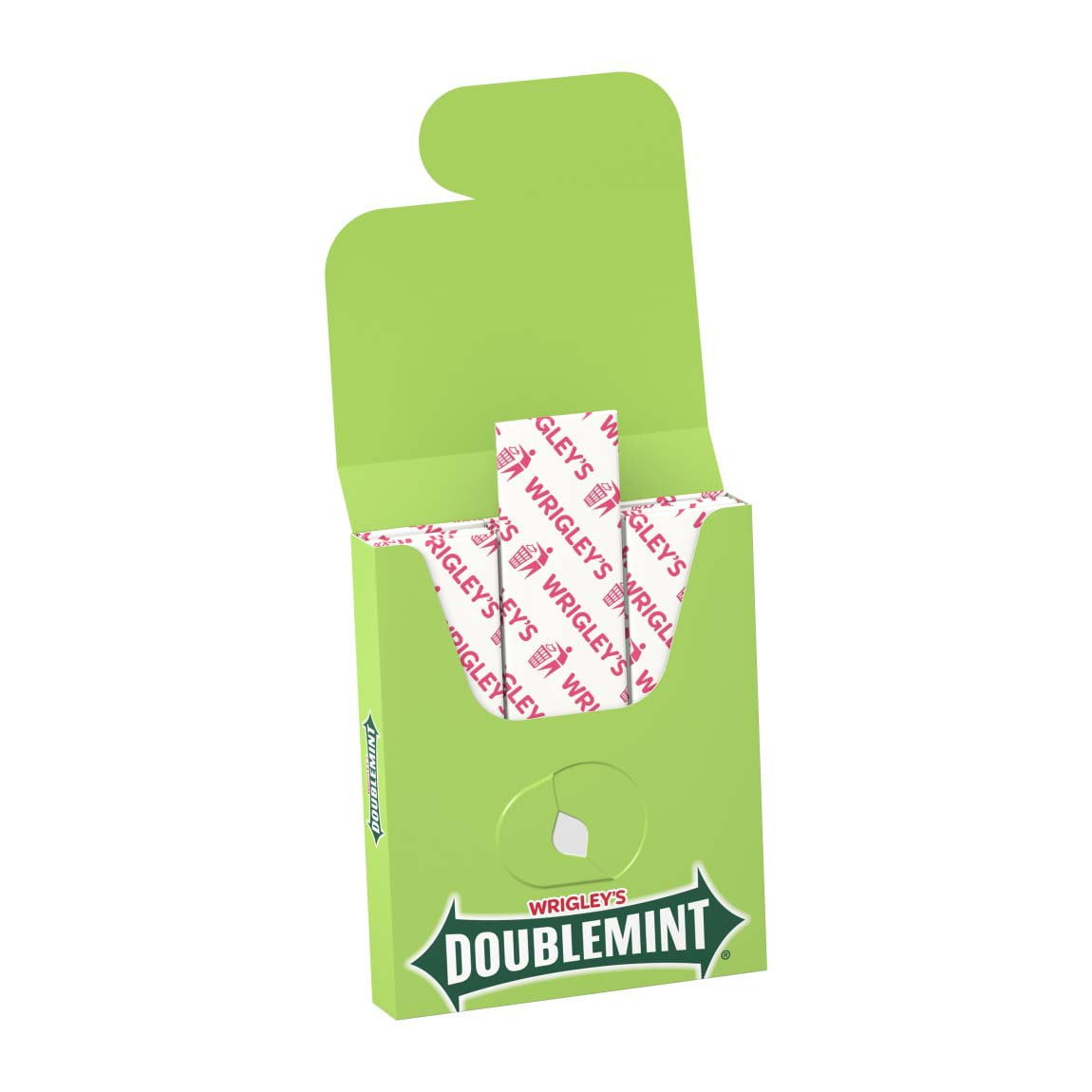 Pack of 2 Wrigley's Doublemint Chewing Gum Value Pack, 8 Pk, 120 pc (Package May Vary)
