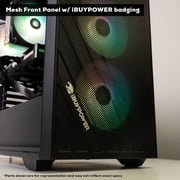 iBUYPOWER Scale Gaming PC Desktop Computer Intel Core i5 14400F CPU, NVIDIA GeForce RTX 4060 8GB GPU, 16GB DDR5 RGB 5200MHz RAM, 1TB NVMe SSD, Windows 11 Home, Gamer Keyboard and Mouse - SCI5N4601