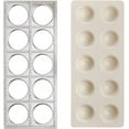 thumbnail image 1 of Glaciersei Machine à Raviolis Jumbo, Fait des Raviolis 10-Jumbo, le Marché Italien Original depuis 1906, Raviolis Jumbo de 2,5 Pouces, 1 of 2