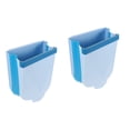 thumbnail image 3 of 2 pcs  Hanging Trash Can Waste Bin Wall-mounted Recycling Garbage Container, 3 of 6