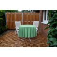 thumbnail image 7 of Vargottam Indoor/Outdoor Round Tablecloth 58 Inch Round Tablecloth Waterproof Patio Table Cloths, Spring/Summer Table Covers for Backyard Circular Table/BBQs/Picnic - Aquamarine Green, 7 of 7