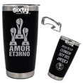 thumbnail image 1 of Vaso termico 20oz (580ml) America TriCampeon (Negro), 1 of 6
