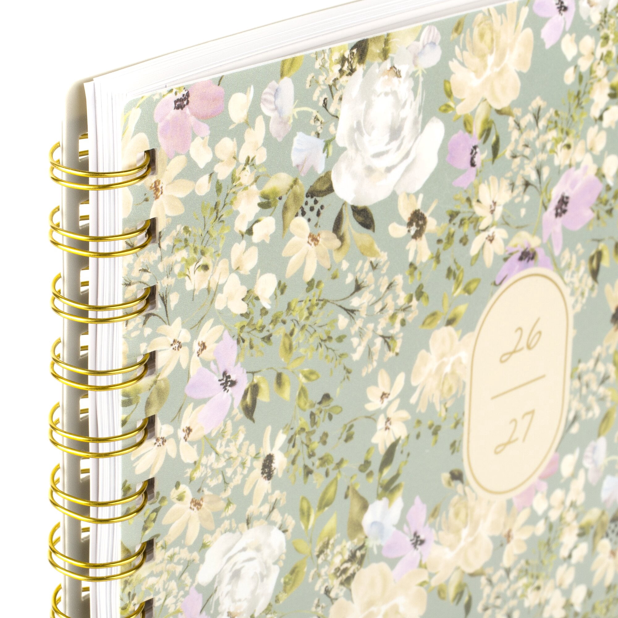 Leah Bisch for Mead Cambridge Academic 2026-2027 Weekly Monthly Planner Peony