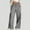 *Dark Gray(Stripe), variant on Coorders Women Drawstring Fleece Cargo Pants with Pockets 2025, Womens High Waisted Baggy Casual Stretchy Y2k Trousers,Women's Size Green,Size XXL