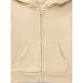thumbnail image 3 of Wonder Nation Baby Boy Fleece Zip Up Hoodie, Sizes 0-24 Months, 3 of 3