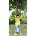 thumbnail image 4 of Kids Trapeze Swing Bar with Rings with Hanging Ropes, 4 of 7