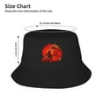 thumbnail image 5 of Kung Fu Dragon Art Bucket Hat For Womens And Mens Outdoor Beach Fisherman Hat Sun Hat, 5 of 8