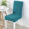 thumbnail image 4 of 1 pieza de tela Jacquard tamaño Universal funda de silla barata fundas de silla elásticas grandes funda de asiento para sala de estar 34 colores, 4 of 4