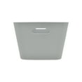 thumbnail image 4 of Mainstays Plastic Easy Access Bin, Soft Silver, 4 of 7
