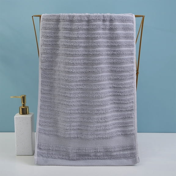 Vggrvlo Under 5 Cotton Wash Cloth Highly Absorbent and Soft Feel Fingertip Towels Extra Absorbent and Soft Wash Clothes Gray 14"X28"