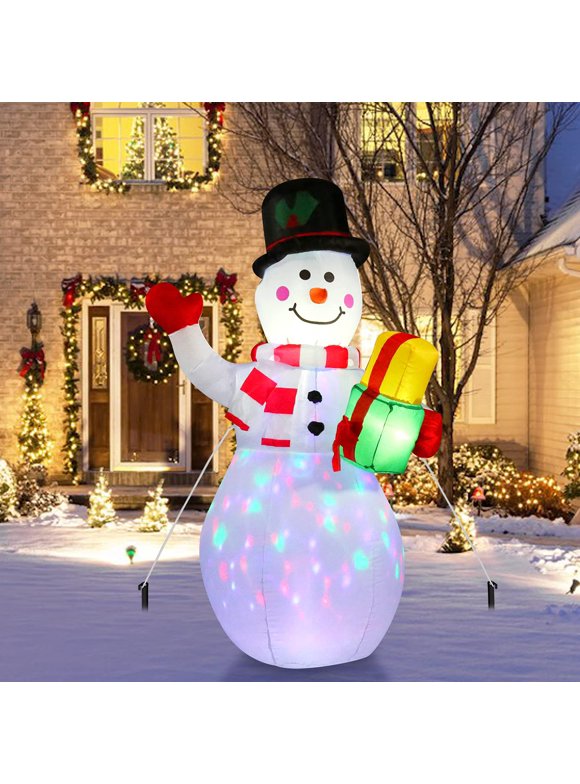 Outdoor Snowman Decor in Outdoor Christmas Decorations
