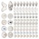 thumbnail image 5 of 200Pcs Glass Beads for Jewelry Making Craft Supplies Spacer Beads, 5 of 5