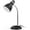 Black, variant on LEPOWER Metal Desk Lamp, Adjustable Gooseneck Reading Lamp for Home, Office, Bedroom, Black