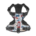 thumbnail image 4 of Lsque London Symbols1 Dog Harness, No-Pull Pet Harness with 2 Leash Clips, Adjustable Soft Padded Dog Vest with Easy Control Handle for Large Dogs-Medium, 4 of 9