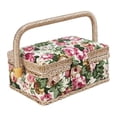 thumbnail image 2 of Fabric Sewing tool Storage Box,Extra Large Sewing Basket Basket for Needles Thread Tape Measure and Other Storage, 2 of 9