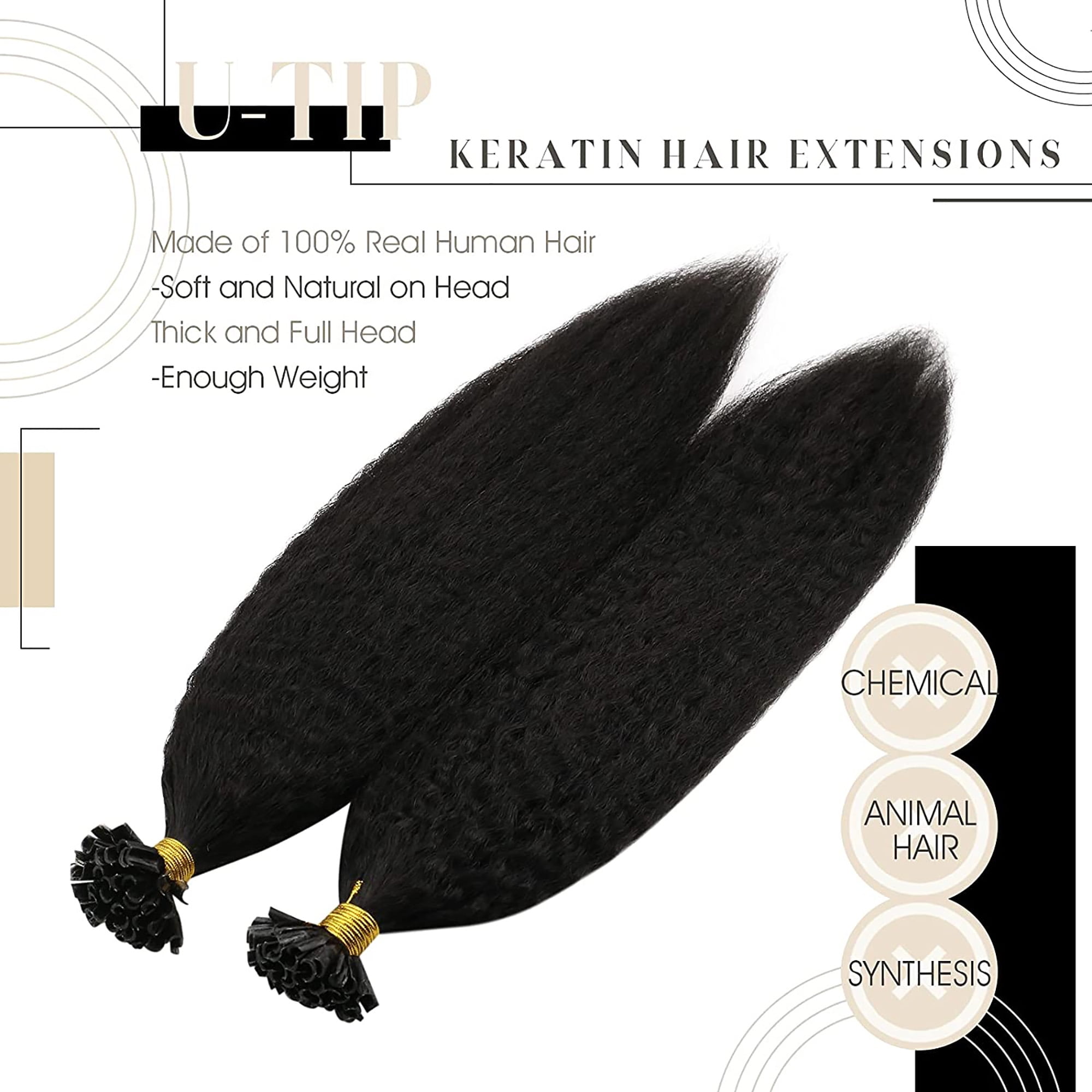 Black Hair Extension Keratin Tip K-Tip Fusion Iron  Black hair extensions,  Pink hair extensions, Keratin