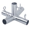 thumbnail image 1 of Soporte para toldo AHC 95F galvanizado con pico bajo, 5 posiciones, centro de 3,8 cm, 1 of 2