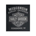 thumbnail image 2 of Harley-Davidson Men's Ghoulish Skull Short Sleeve Crew-Neck T-Shirt- Black (4XL), Harley Davidson, 2 of 2