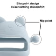 thumbnail image 3 of Juguete de dentición para bebés de silicona, juguetes para masticar para bebés para necesidades de succión, 3 of 5