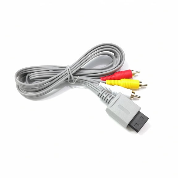 Av Cable for Wii Wii U,Audio Video Av Cable Cord for Nintendo Wii , 1.8M/6Ft, Compatible for Television,Audio Video Av Cable for Wii Connectors Compatible Audio Video Cable — LAILLSH 2026 New