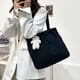 thumbnail image 3 of Minnieouse Manténgase a la moda con un bolso de hombro versátil y amplias aplicaciones para cualquier ocasión Bolso de gran capacidad Bolsas de mensajero y de hombro Gris oscuro, 3 of 6