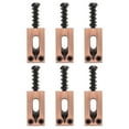 thumbnail image 1 of Kit de Selle de Guitare Électrique, Parfait Cadeau Selle de Guitare Électrique Excellente Exécution Assure une Utilisation à Long Terme pour Instrument de Musique, 1 of 8