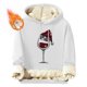 thumbnail image 1 of Sudadera con capucha para hombre, informal, a la moda, con estampado, de felpa, de manga larga, con bolsillo, de poliéster, 1 of 5