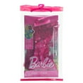 thumbnail image 5 of Barbie Doll Clothing, Fashion Pack with Ruffled Pink Heart Dress & Accessories (1 Outfit), 5 of 5