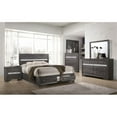 thumbnail image 4 of Matrix Traditional Style 7 Drawer Dresser in Gray made with Wood, 4 of 5