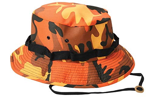Savage Orange Camo Jungle Hat 