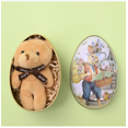 thumbnail image 2 of Easter Egg- Shaped Candy Box Easter Rabbit Tin Box Tinplate Gift Box Decorative Gift Package Box for Easter Party Favors, 2 of 4