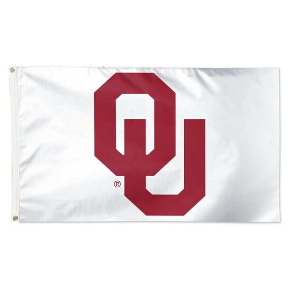 WinCraft Oklahoma Sooners 3' x 5' Single-Sided Vibrant Logo Deluxe Flag