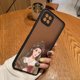 thumbnail image 3 of Funda mate para OPPO A97 A96 A95 A94 A93 A92 A92S A78 A74 A73 A72 A57 A55 A54 A53 4G 5G funda d-princesa Disney maquillaje de Navidad, 3 of 5